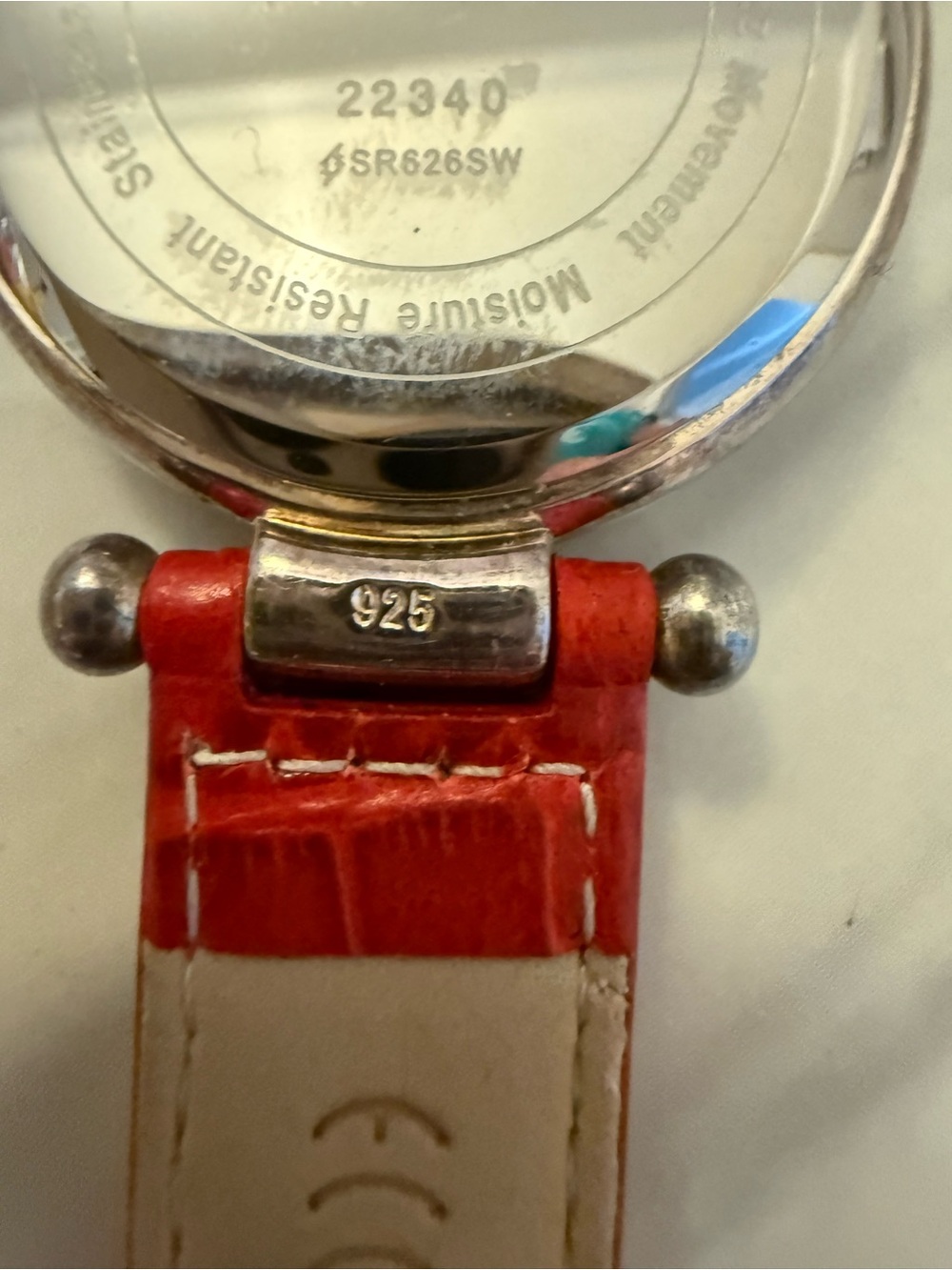 Ecclissi Watch with Mother-of-Pearl dial and Sterling Silver Case - Picture 5 of 10